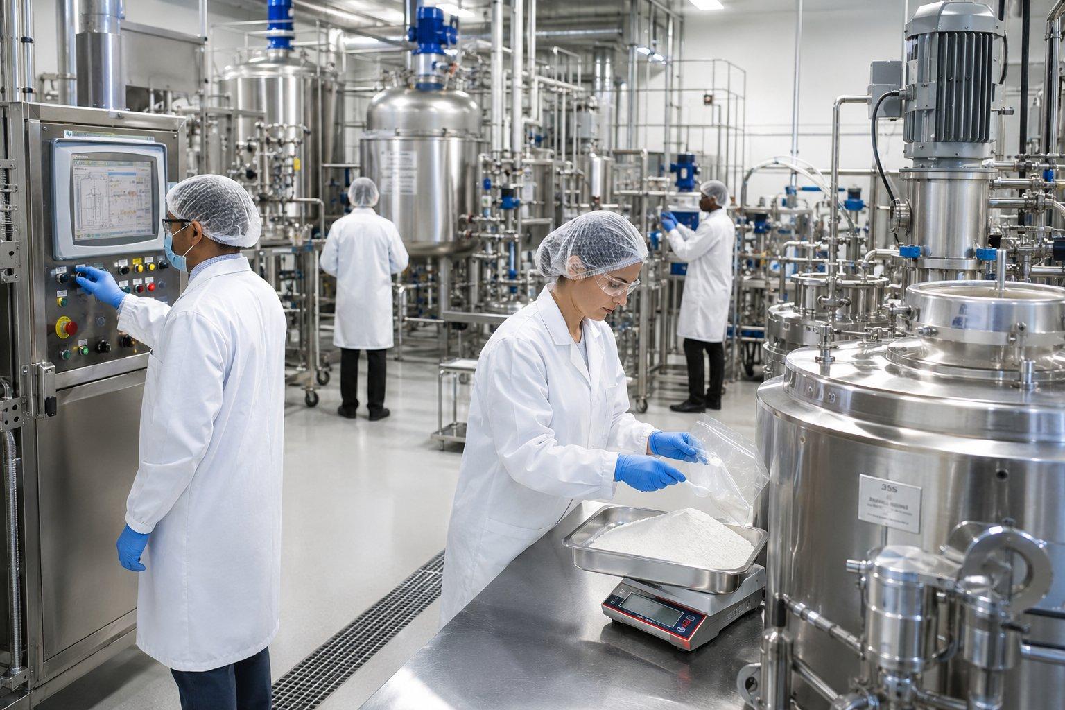Modern thaumatin processing facility — pharmaceutical-grade production of thaumatin powder